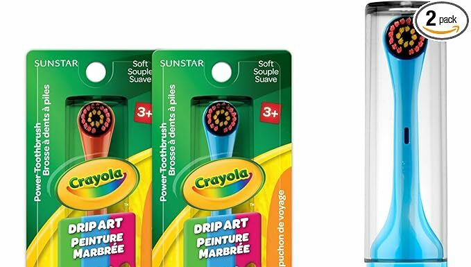 GUM Crayola Drip Art Kids Power Toothbrush Review: Is It Really Worth It for Young Smiles?