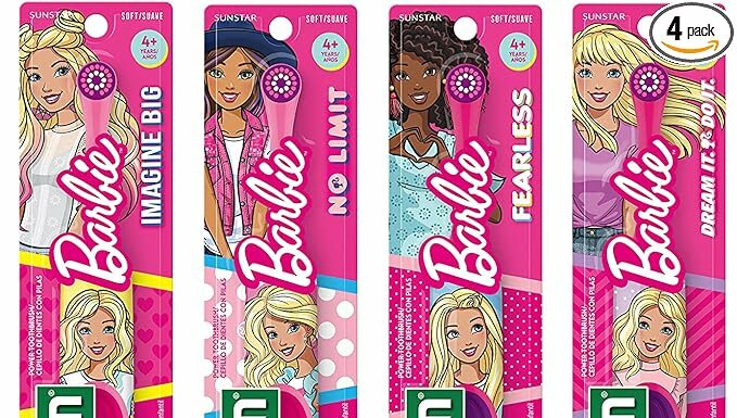 GUM Barbie Kids Electric Toothbrush Review: Fun, Effective Plaque Removal for Ages 3+