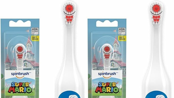 Spinbrush Super Mario Kid’s Electric Toothbrush Review: Fun, Fast & Effective for Kids!