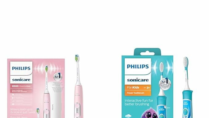 Philips Sonicare ProtectiveClean 6500 & Kids 3+ Toothbrush Review: Worth the Price?