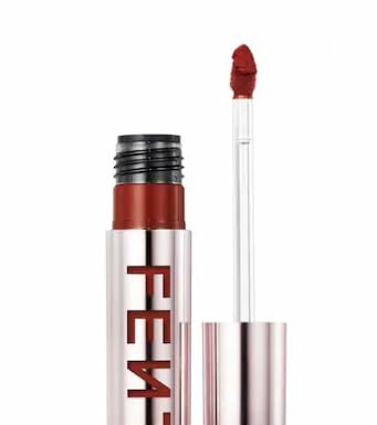 Fenty Beauty Icon Velvet Liquid Lipstick Review: Is Fiyaproof 10 the Perfect Maple Red?