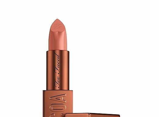 Too Faced Cocoa Bold Lipstick Review: Is This Creamy Nude Worth the Hype?
