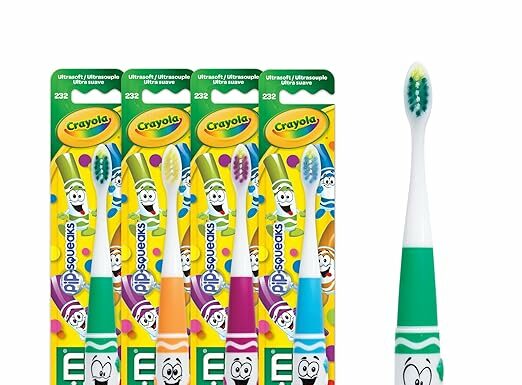 GUM Crayola Pip-Squeaks Kids’ Toothbrush Review: Fun, Gentle, and Effective for Toddlers