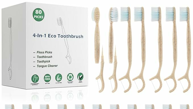 Travel Toothbrush Review: Eco-Friendly 4-in-1 Set for Quick, Clean Smiles by