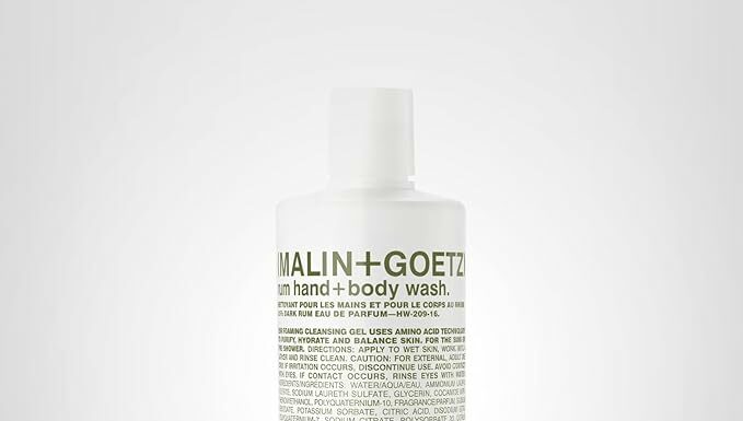 Malin + Goetz Rum Hand & Body Wash Review: Hydrating, Vegan, All Skin Types