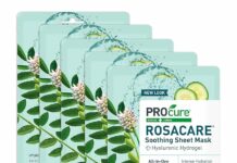 Procure Rosacare Sheet Face Mask Review: Soothing Redness & Hydration for Sensitive Skin
