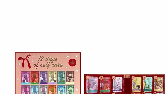 Holler And Glow 12 Days of Self Care Facial Mask Set Review: Hydrating & Brightening Gift Worth the Hype?