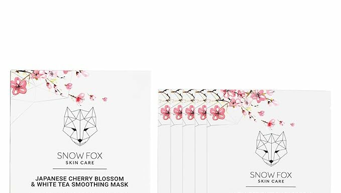 Snow Fox Japanese Cherry Blossom Sheet Mask Review: Hydrating Glow for Bridal Skin