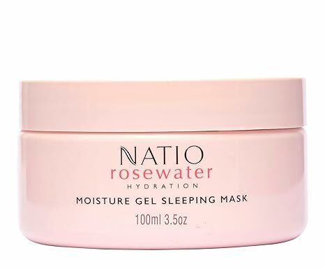 Natio Australia Rosewater Hydration Gel Sleeping Mask Review: Does It Deliver Overnight Glow?