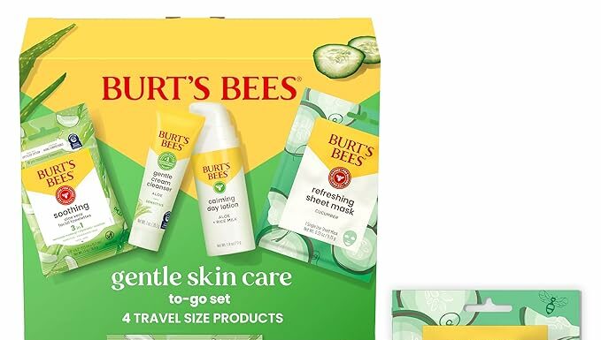 Burt’s Bees Gentle Skin Care To-Go Set Review: Is It the Best for Sensitive Skin?