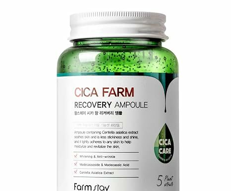 FARMSTAY CICA FARM Recovery Ampoule Review: Calming Gel for Sensitive Skin