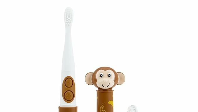 Nuby Electric Toothbrush with Animal Character, Monkey Review: Fun & Effective for Toddlers
