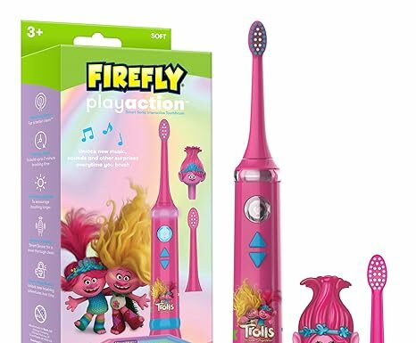 FIREFLY Play Action Trolls Smart Sonic Toothbrush Kit Review: Fun, Interactive, and Perfect for Kids!