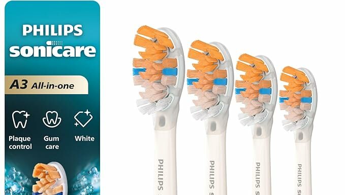 Philips Sonicare A3 Replacement Toothbrush Heads Review: Better Plaque Removal & Gum Health