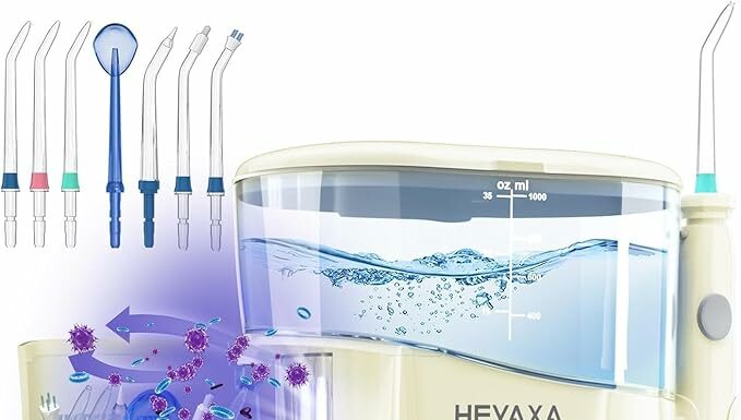 HEYAXA Water Dental Flosser Review: Is the UV Storage & 10 Pressure Settings Worth It?