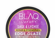 Blaq Luxury Sage & Lychee Edge Glaze Review: Is It the Ultimate Solution for Stronger, Healthier Edges?