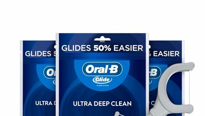 Oral-B Glide Ultra Deep Clean Floss Picks Review: Minty Fresh, Plaque-Free Clean!