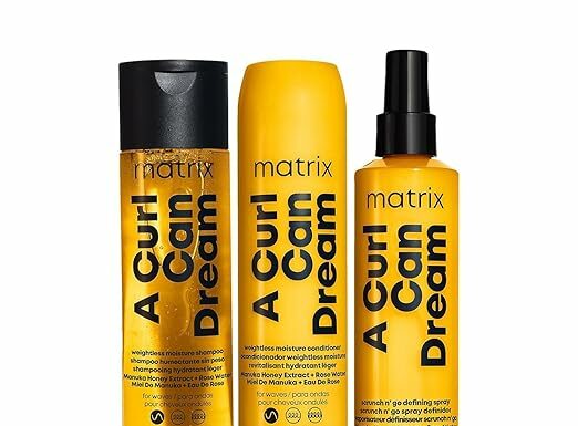 MATRIX A Curl Can Dream Shampoo & Conditioner Set Review: Frizz Control & Hydration for Wavy Hair