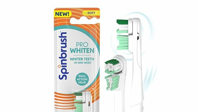 Spinbrush PRO WHITEN Replacement Heads Review: Do They Really Whiten in 1 Week?