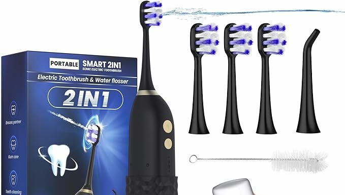 Portable Water Flosser & Electric Toothbrush Combo Review – Is It Worth the Hype?