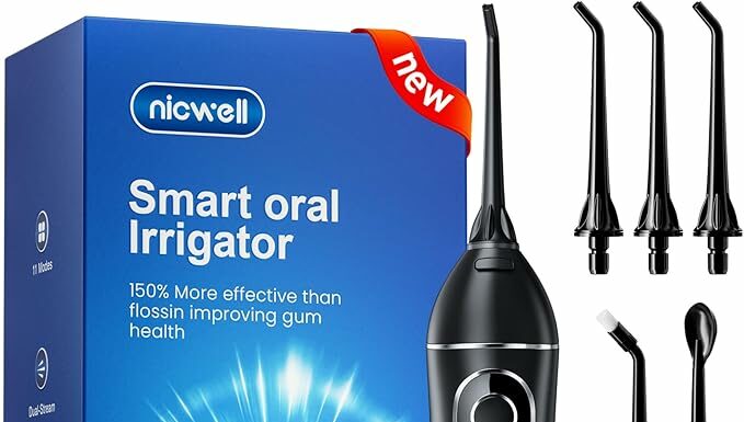 Nicwell Water Dental Flosser Review: Ultimate Cordless Oral Care for Fresh, Clean Teeth
