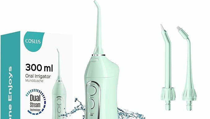 COSLUS Water Dental Flosser Review: Is This Portable Irrigator Worth It?