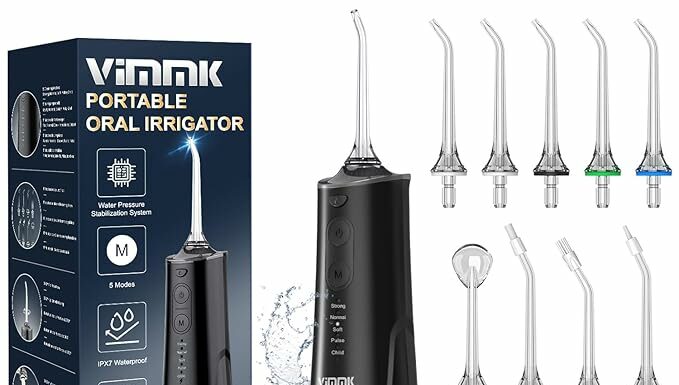 VIMMK Cordless Water Flosser Review: Is It the Ultimate Solution for Braces & Gum Care?