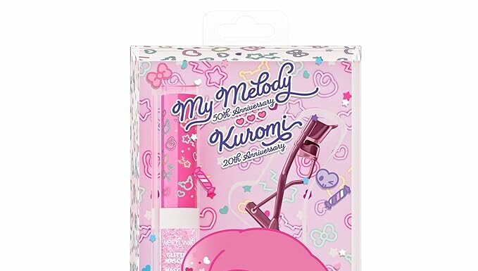 wet n wild My Melody and Kuromi Glitter Mascara & Lash Curler Set Review: Sparkle That Lasts!