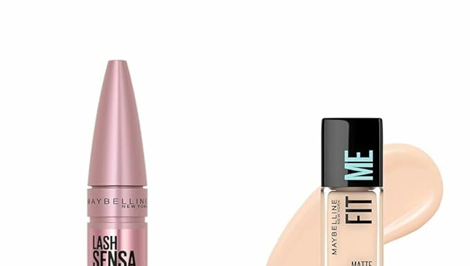 Maybelline Lash Sensational Mascara & Fit Me Foundation Review: Full Coverage & Flawless Lashes