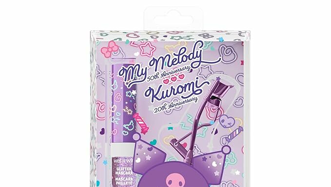 wet n wild My Melody & Kuromi Glitter Mascara & Lash Curler Set Review: Does It Deliver Sparkle and Lift?