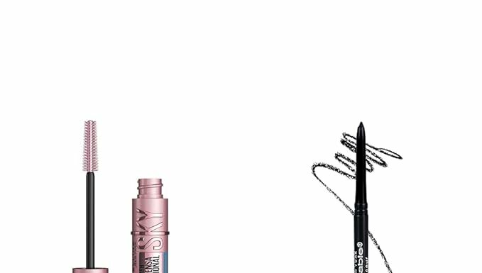 Maybelline Mascara & Eyeliner Bundle Review: Waterproof Length & Precision Tested