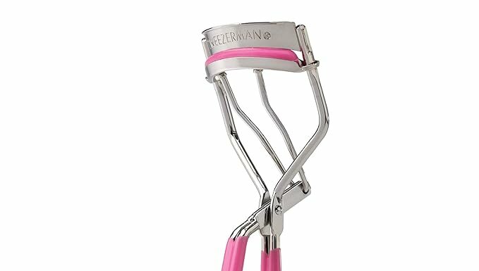Tweezerman Neon Pink Comfort Grip Eyelash Curler Review: Precision & Comfort for All Eye Shapes